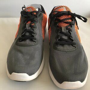 Nike Men's 11 Revolution 3 Running Shoes Grey & Orange 819300-006